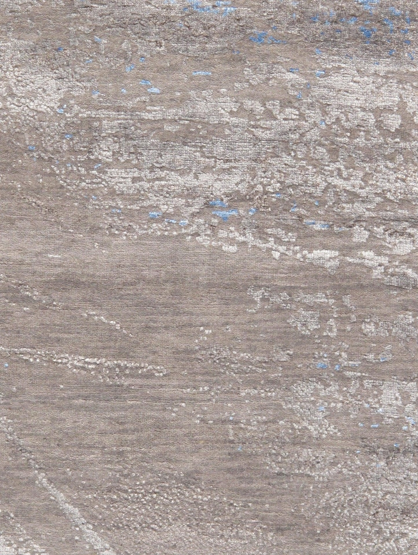 Canvello Modern Blue And Grey Area Rugs - 8'11" X 12'