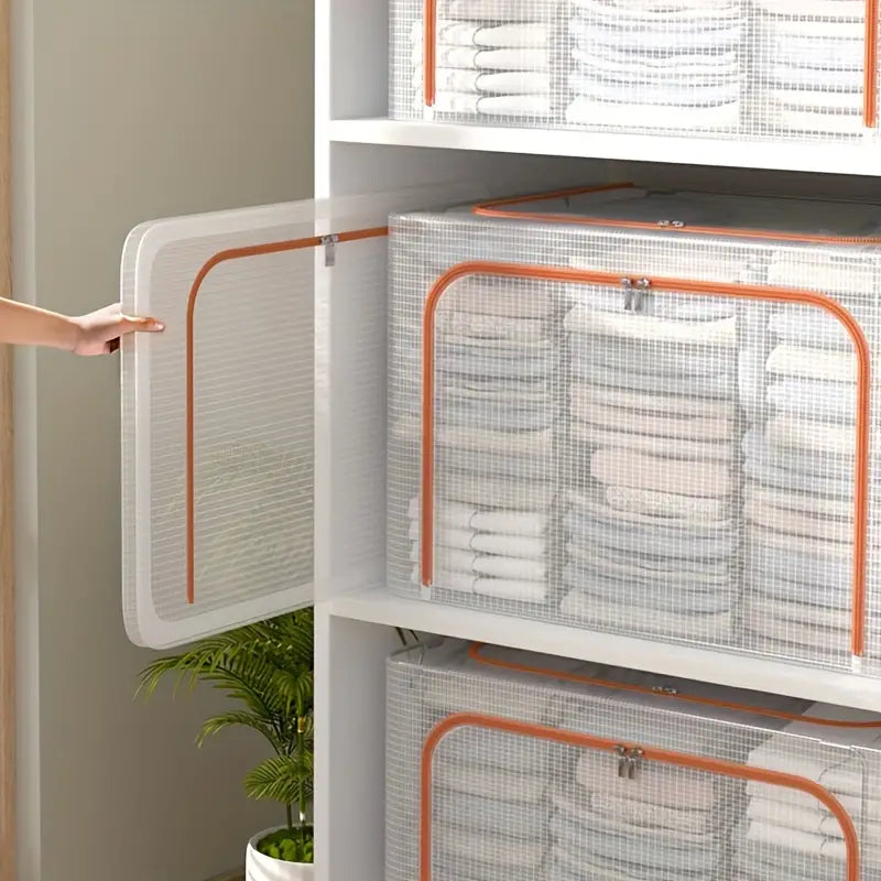 Folding Clothes Storage Box-3