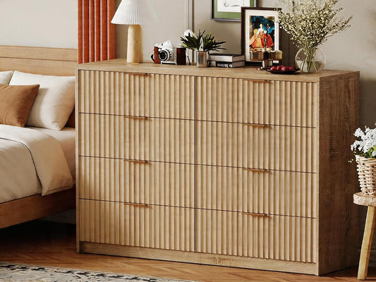 Eight Drawer Dresser Multifunctional Bedroom Storage-0