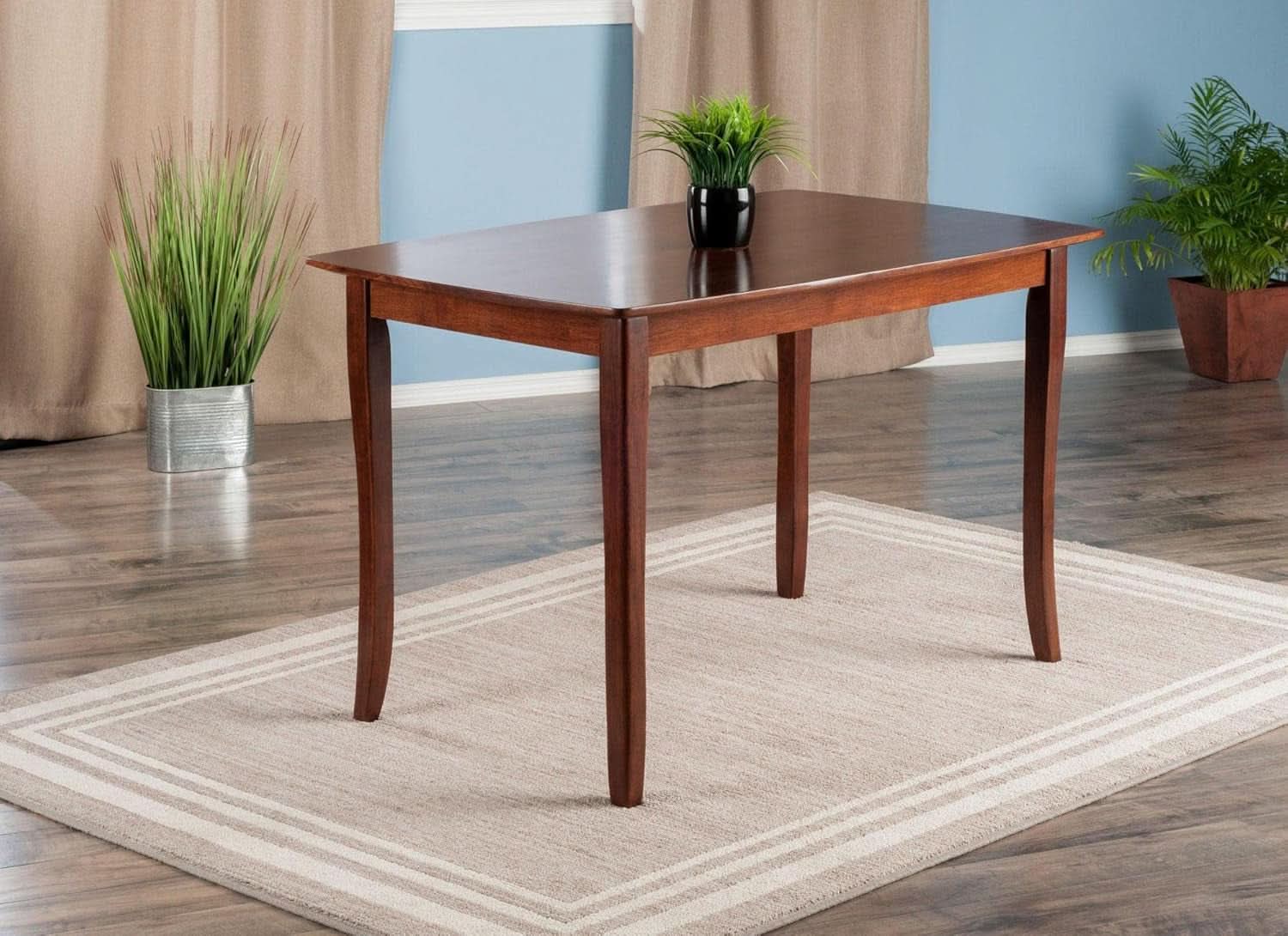 Inglewood Walnut Dining Table 47.24In Long 29.53In Wide-1