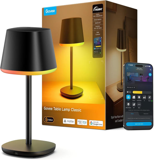 Rechargeable Cordless Table Lamp for Small Bedroom-0