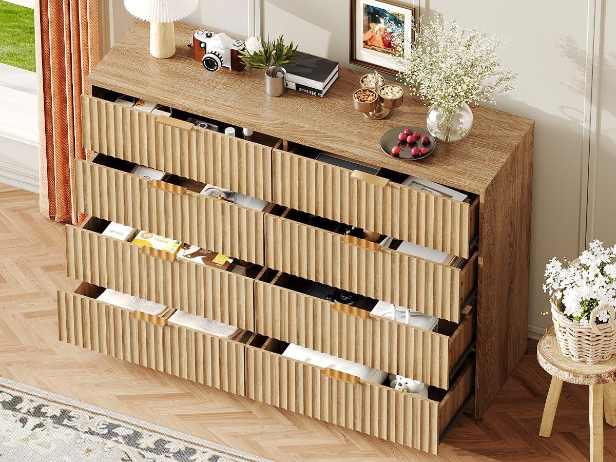 Eight Drawer Dresser Multifunctional Bedroom Storage-2