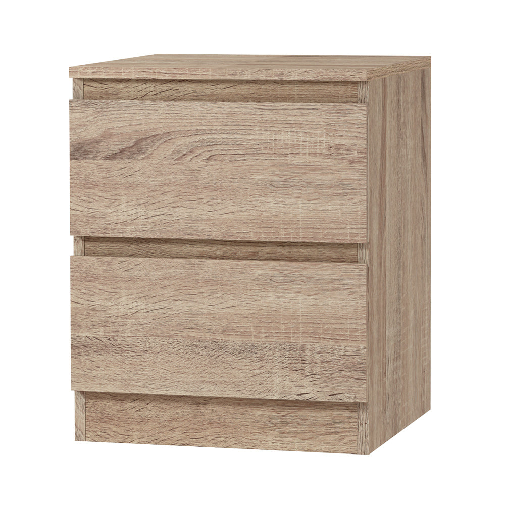 NNEDSZ Bedside Tables Drawers Side Table Bedroom Furniture Nightstand Wood Lamp-0