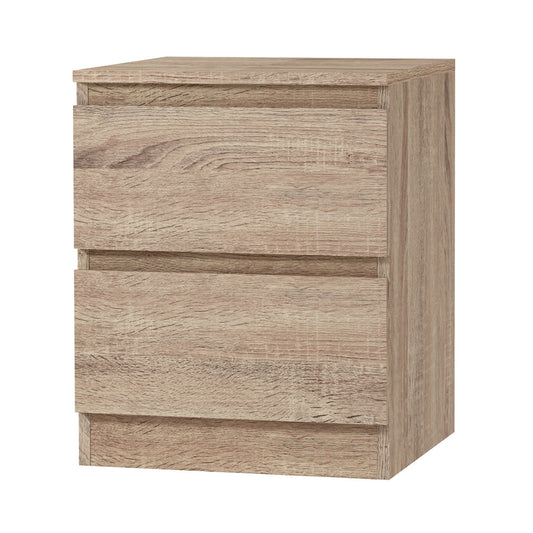 NNEDSZ Bedside Tables Drawers Side Table Bedroom Furniture Nightstand Wood Lamp-0