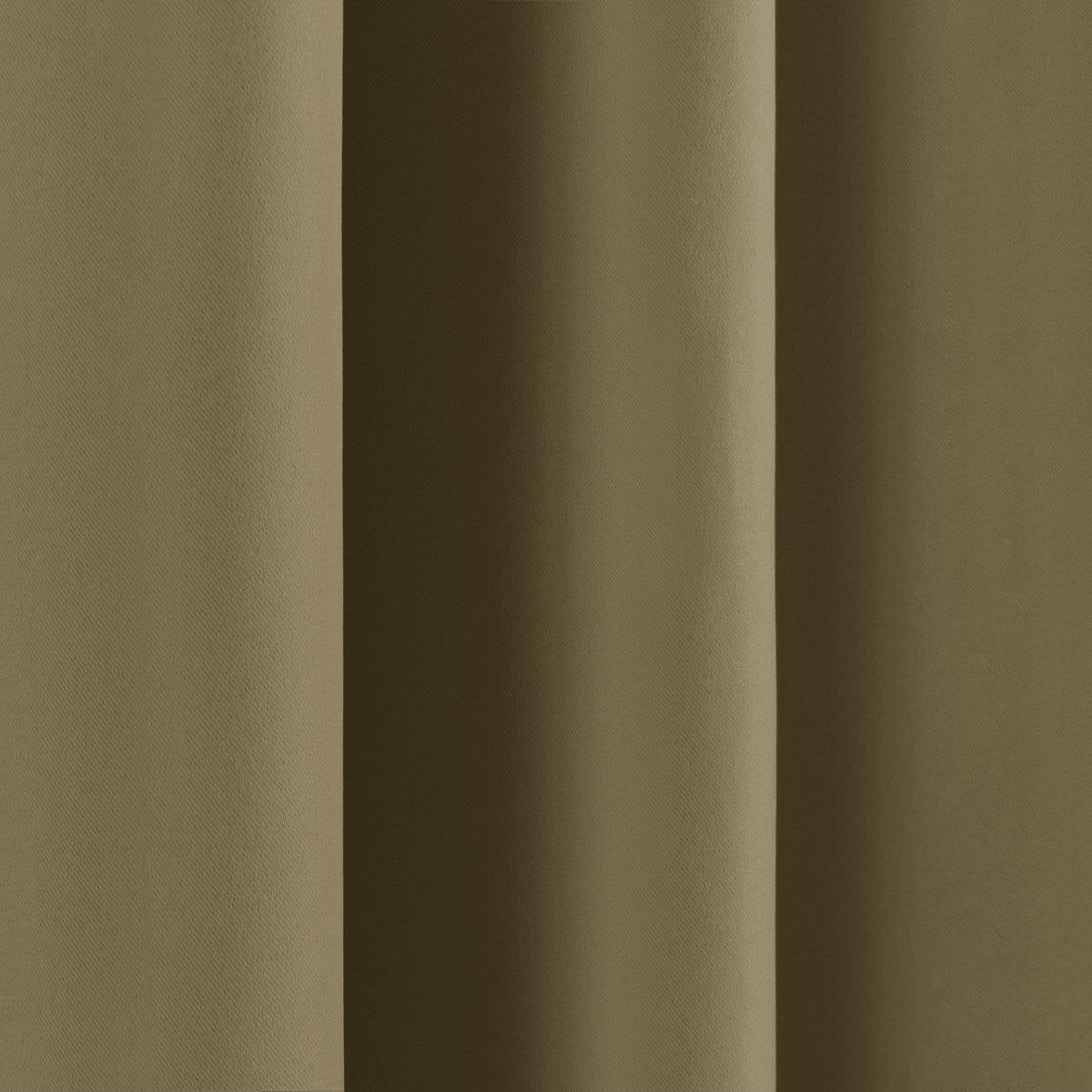 52 x 63 inch Solid Olive Green Thermal Blackout Curtain Panels - Set of 2-3