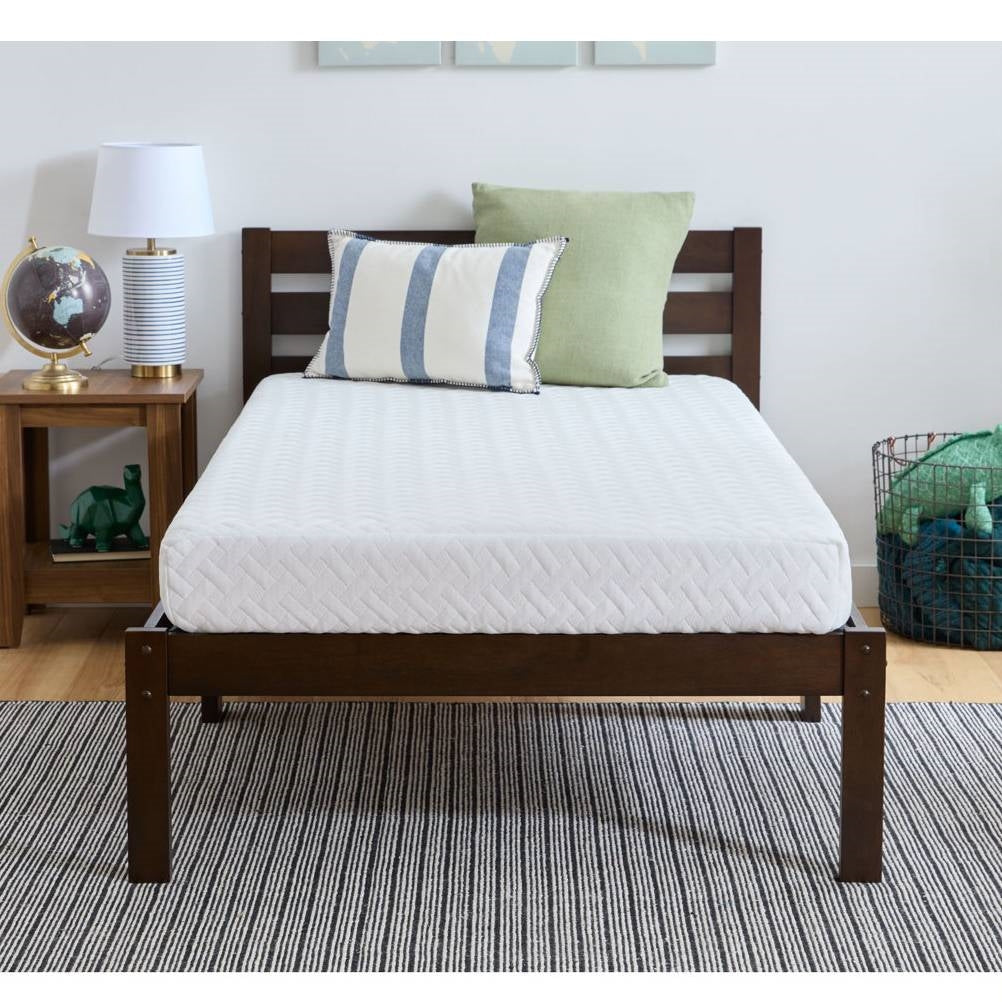 Twin XL size 6-inch Thick Firm Cooling Memory Foam Mattress-1
