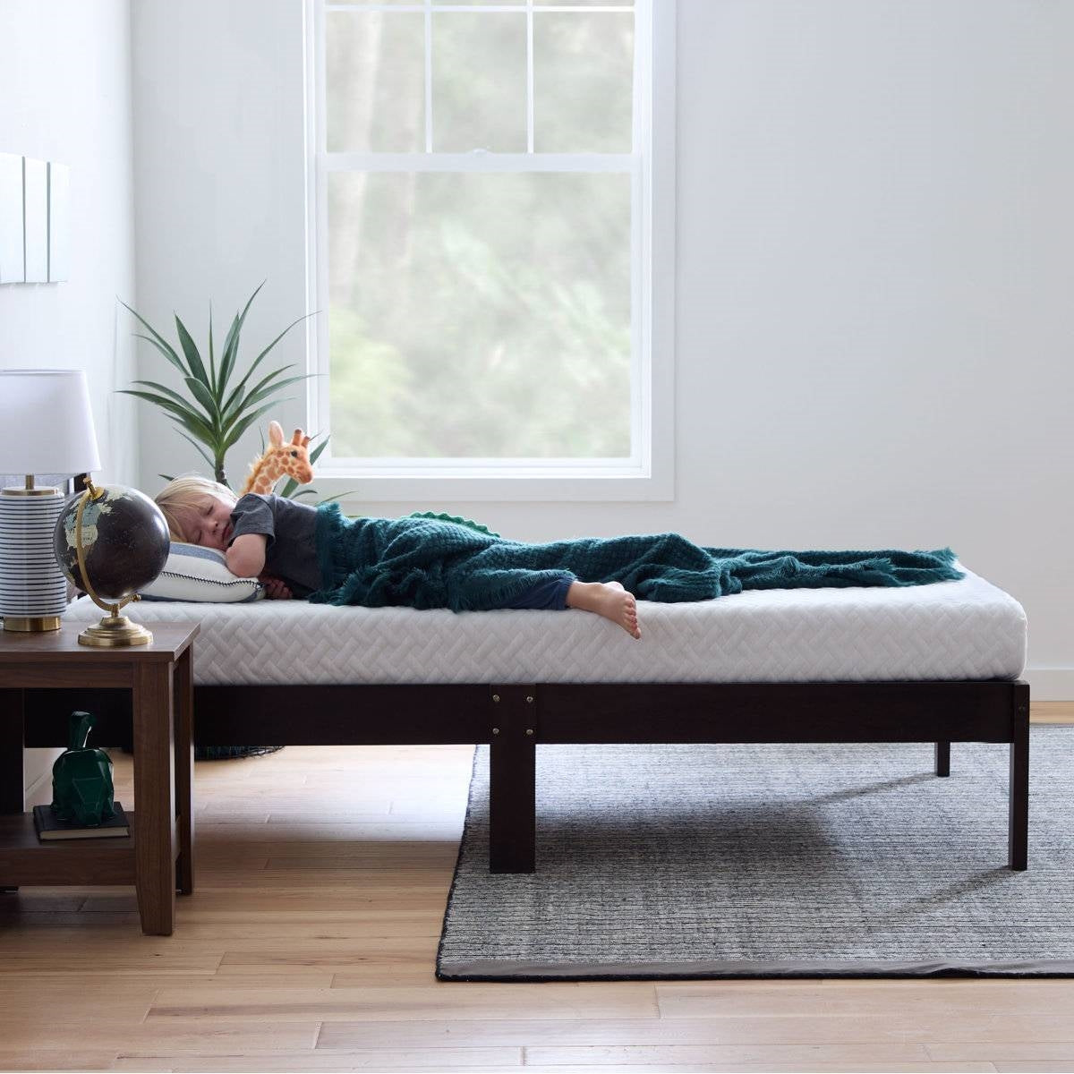 Twin XL size 6-inch Thick Firm Cooling Memory Foam Mattress-2