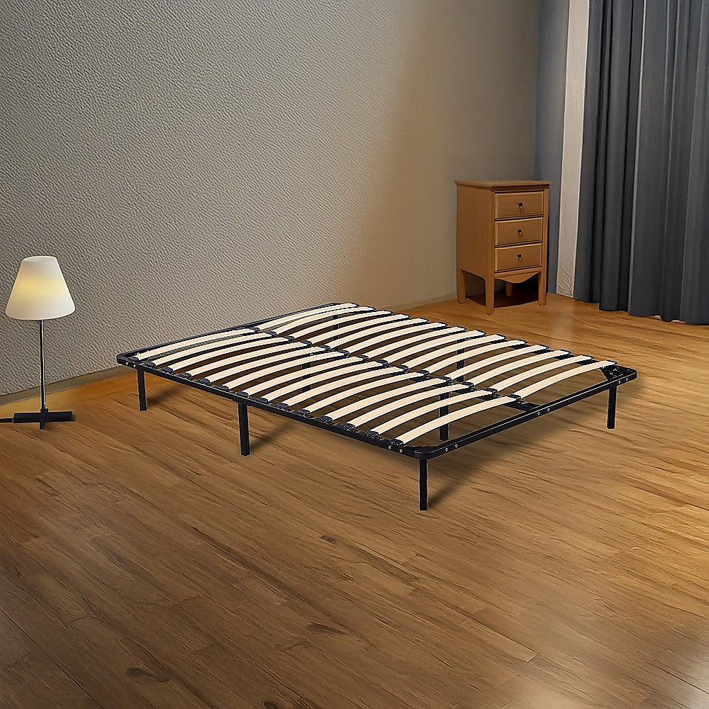 NNEDSZ Queen Metal Bed Frame - Bedroom Furniture-1