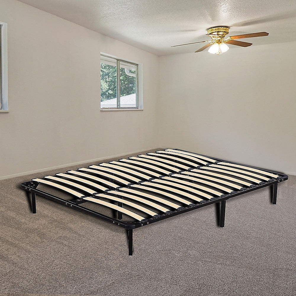 NNEDSZ Queen Metal Bed Frame - Bedroom Furniture-4
