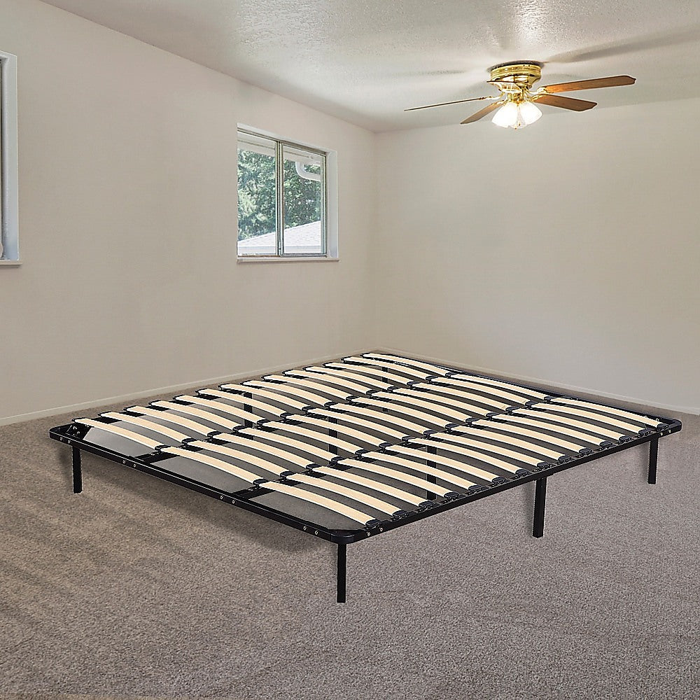 NNEDSZ King Metal Bed Frame - Bedroom Furniture-4