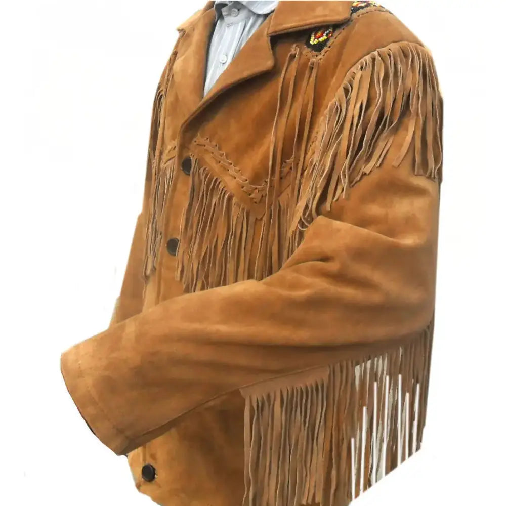 Men’s Suede Cowboy Jacket-1