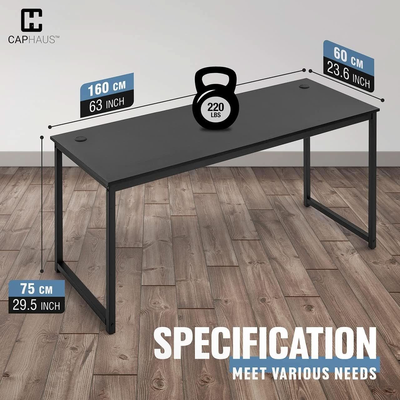 Modern 63 Inch Computer Desk for Home Office Use-2