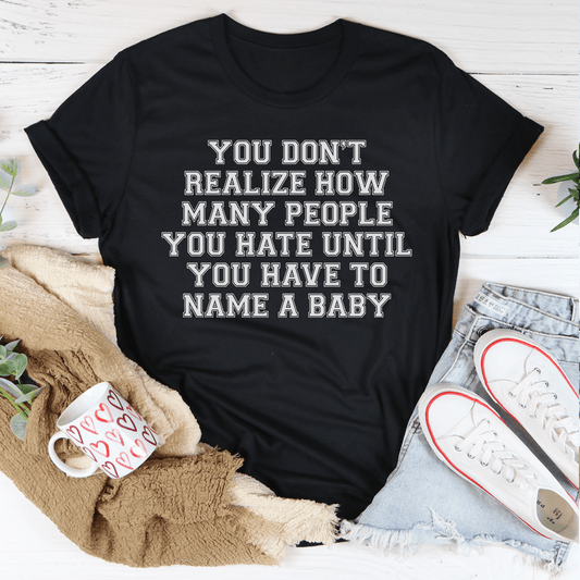 Name A Baby Tee